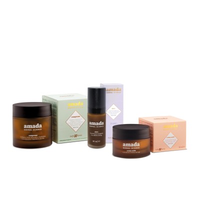 compresse + crema notte + siero